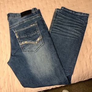 TRUE LUCK MENS JEANS (W)36 x (L)32